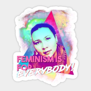 CROW - Feminism is for Everybody! Vaporwave Sticker